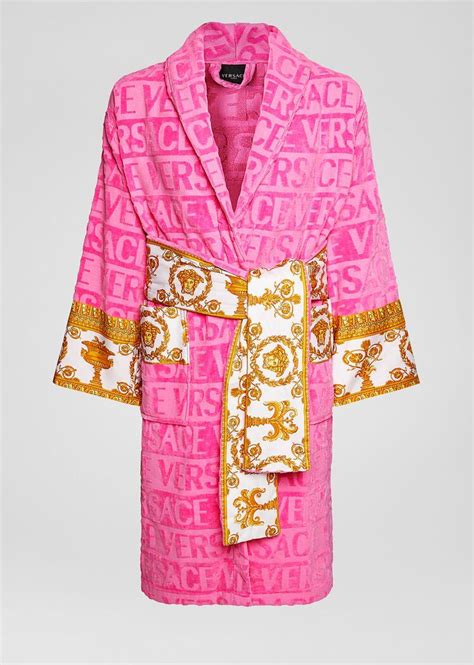 girls versace robe|Versace robe women's pink.